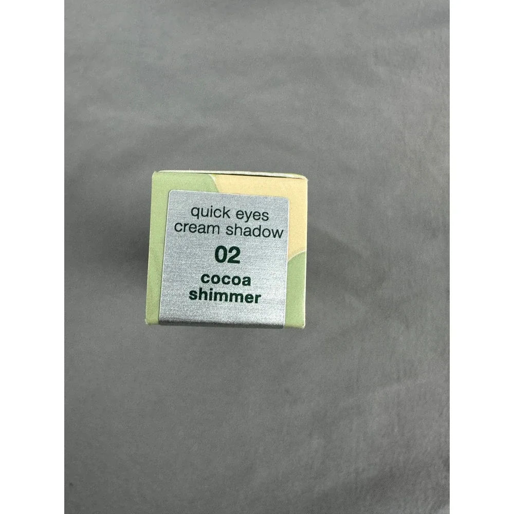 clinique‎ quick eyes cream eyeshadow cocoa shinmer 02